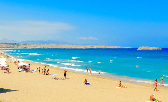 heraklion beaches